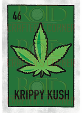 DTF Screen Print Image - 46 Krippy Kush